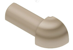 Schluter Rondec PVC 90 Degree Outside Corner Light Beige